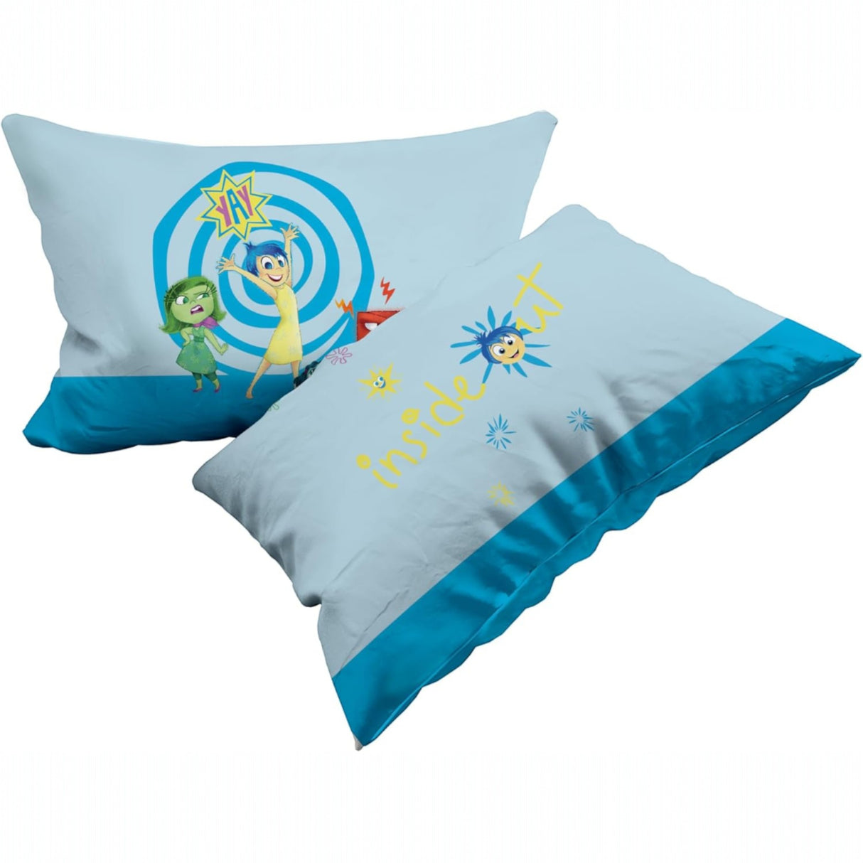 Completo Lenzuola Singolo Inside Out – 100% Cotone - Disney Pixar