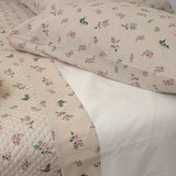 Completo lenzuola Fior di Primavera L’Atelier 17 matrimoniale cotone made in Italy
