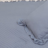 Trapuntino Matrimoniale Fiorellino L’Atelier17 260x260 con Federe Ultrasonic e Sangallo