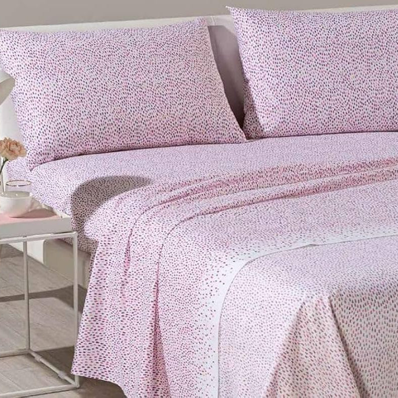 Completo Lenzuola In Cotone Gipsy Matrimoniale - Caleffi