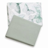 Completo Lenzuola Matrimoniale Cotone Digitale Arte Tessile Butterflies - Home Sweet Home (Copia)