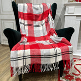 Plaid ENGLAND FRANGE by Casa Anversa (Natale)