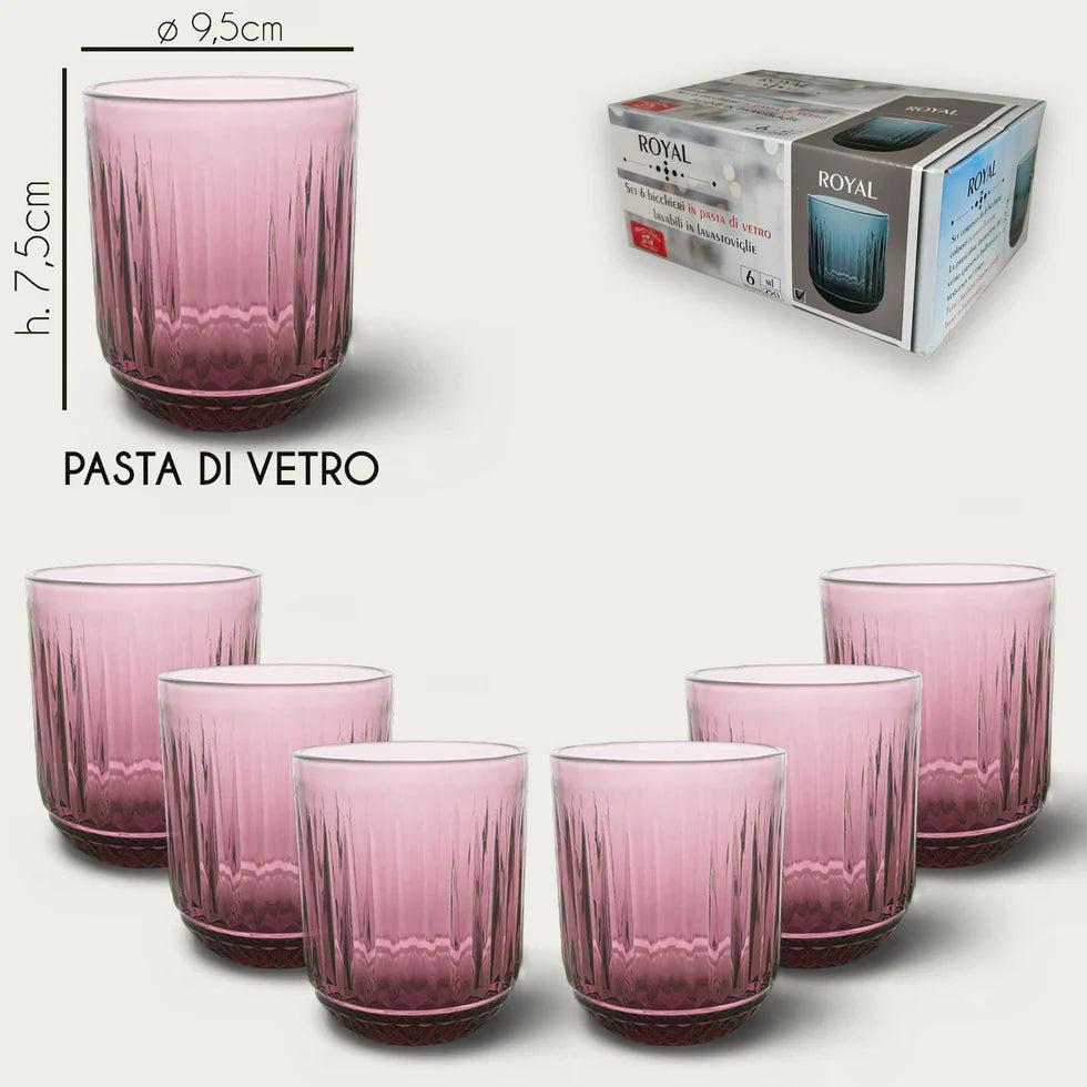 Bicchieri o Calici ROYAL porpora - Arca