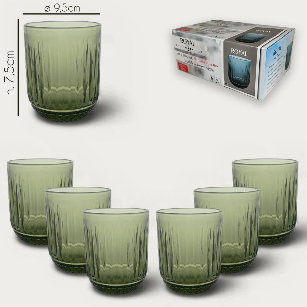 Bicchieri o Calici ROYAL fumo - Arca