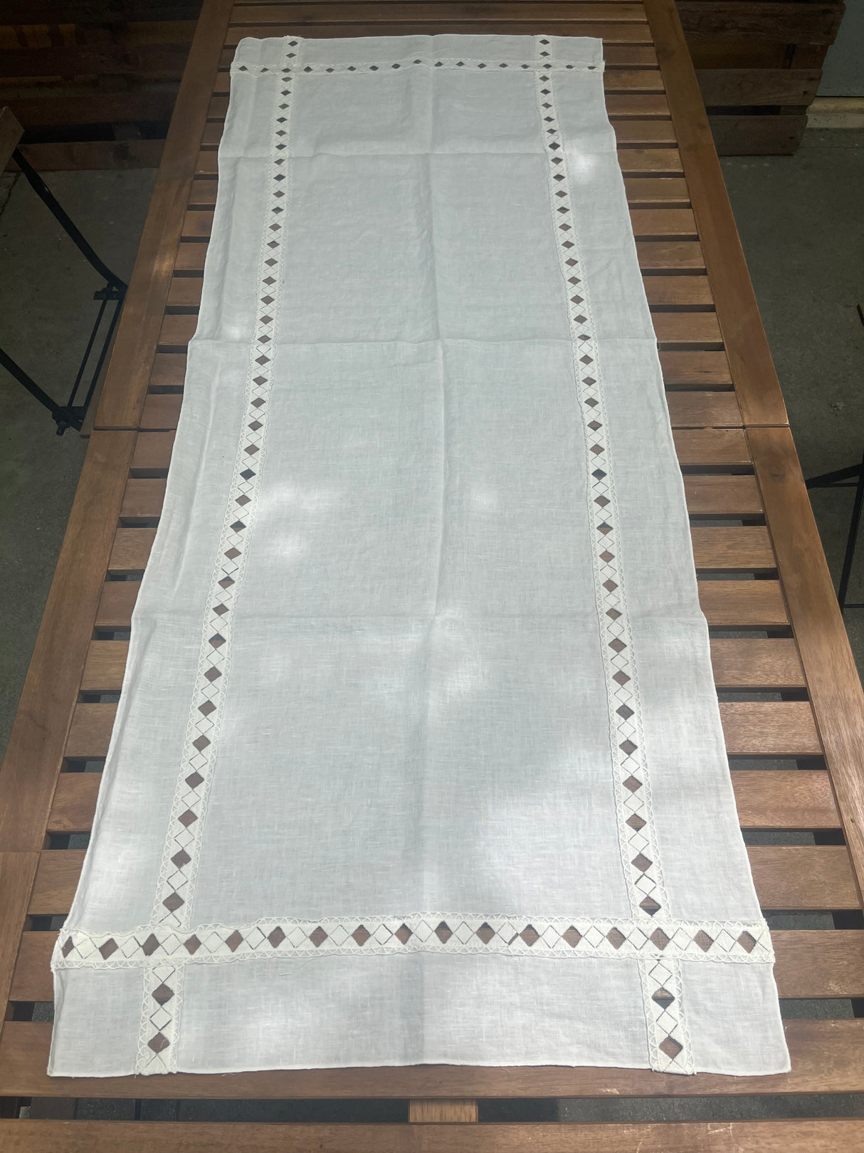 Runner  SAMANTHA 50x150 ì in lino  by Serendipity