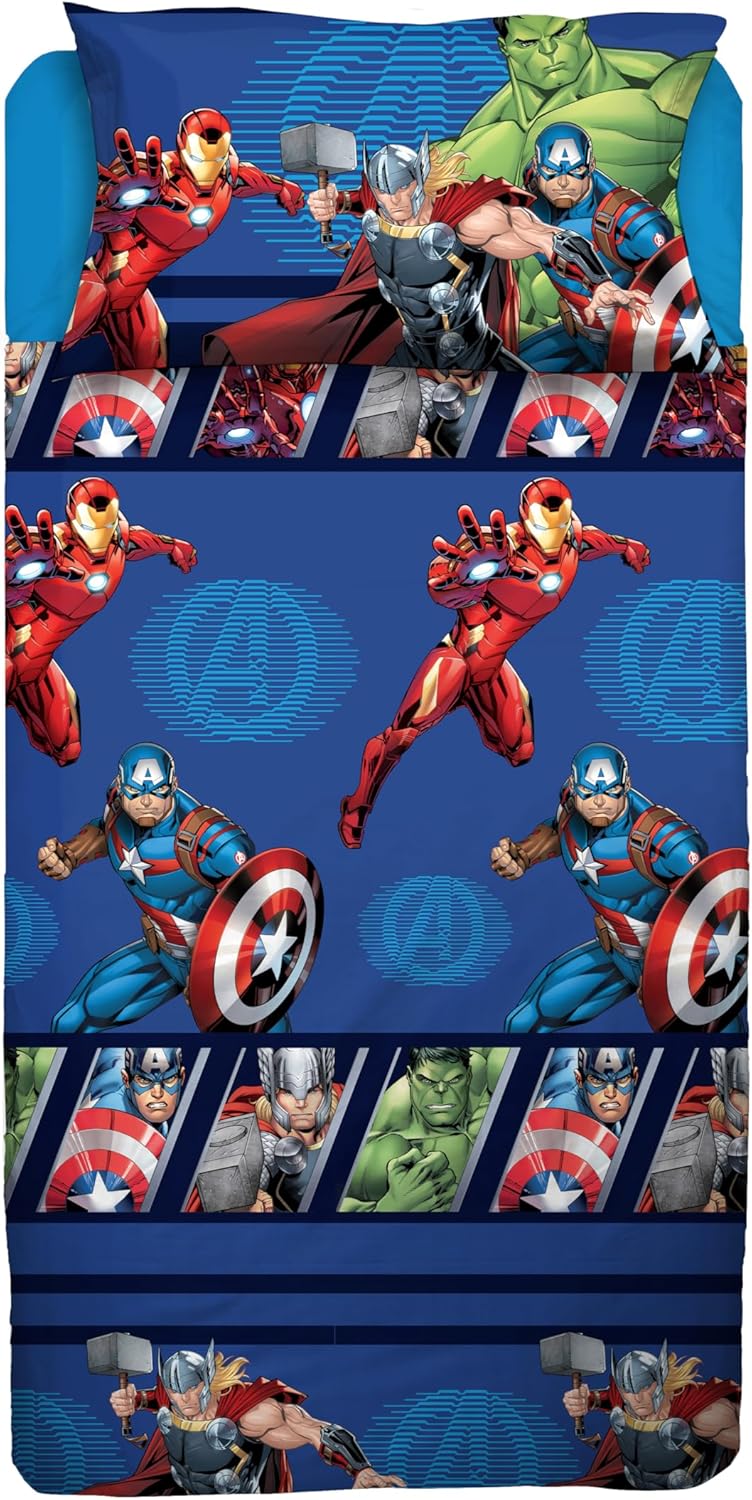 Completo lenzuola Avengers una piazza e mezza by  Disney