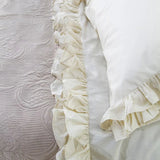 Completo Letto BRIGITTE con Rouches – L’Atelier 17 | Singolo, 1 Piazza e Mezza, Matrimoniale