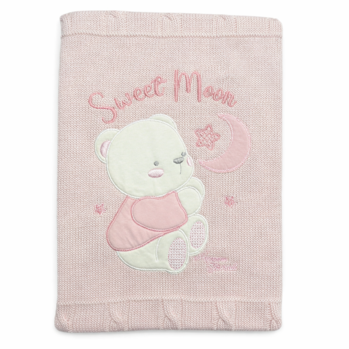 Copertina Culla Ricamata Sweet Moon - Nazareno Gabrielli