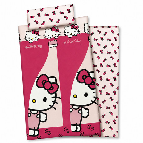 Completo Lenzuola  100% Cotone – Hello Kitty