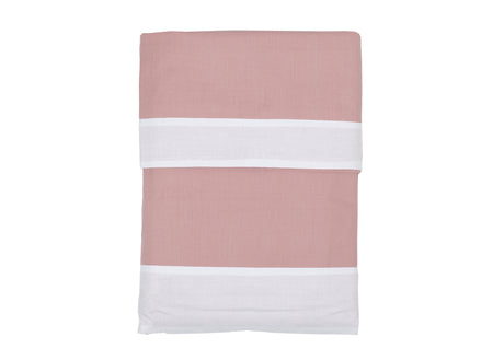 Completo letto Adele L’Atelier17 100% cotone Made in Italy con bordo a contrasto