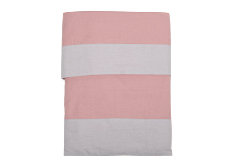 Completo letto Adele L’Atelier17 100% cotone Made in Italy con bordo a contrasto