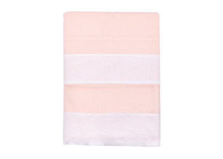 Completo letto Adele L’Atelier17 100% cotone Made in Italy con bordo a contrasto