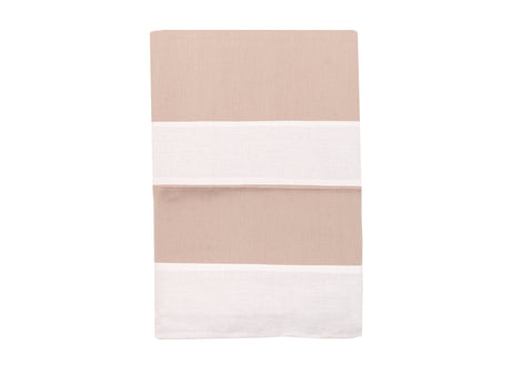 Completo letto Adele L’Atelier17 100% cotone Made in Italy con bordo a contrasto