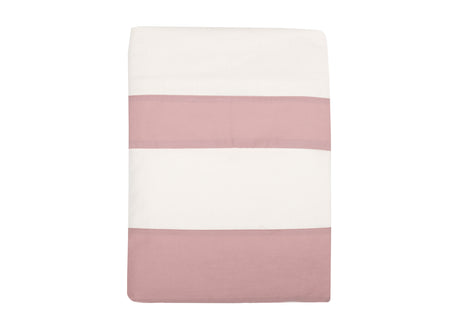 Completo letto Adele L’Atelier17 100% cotone Made in Italy con bordo a contrasto