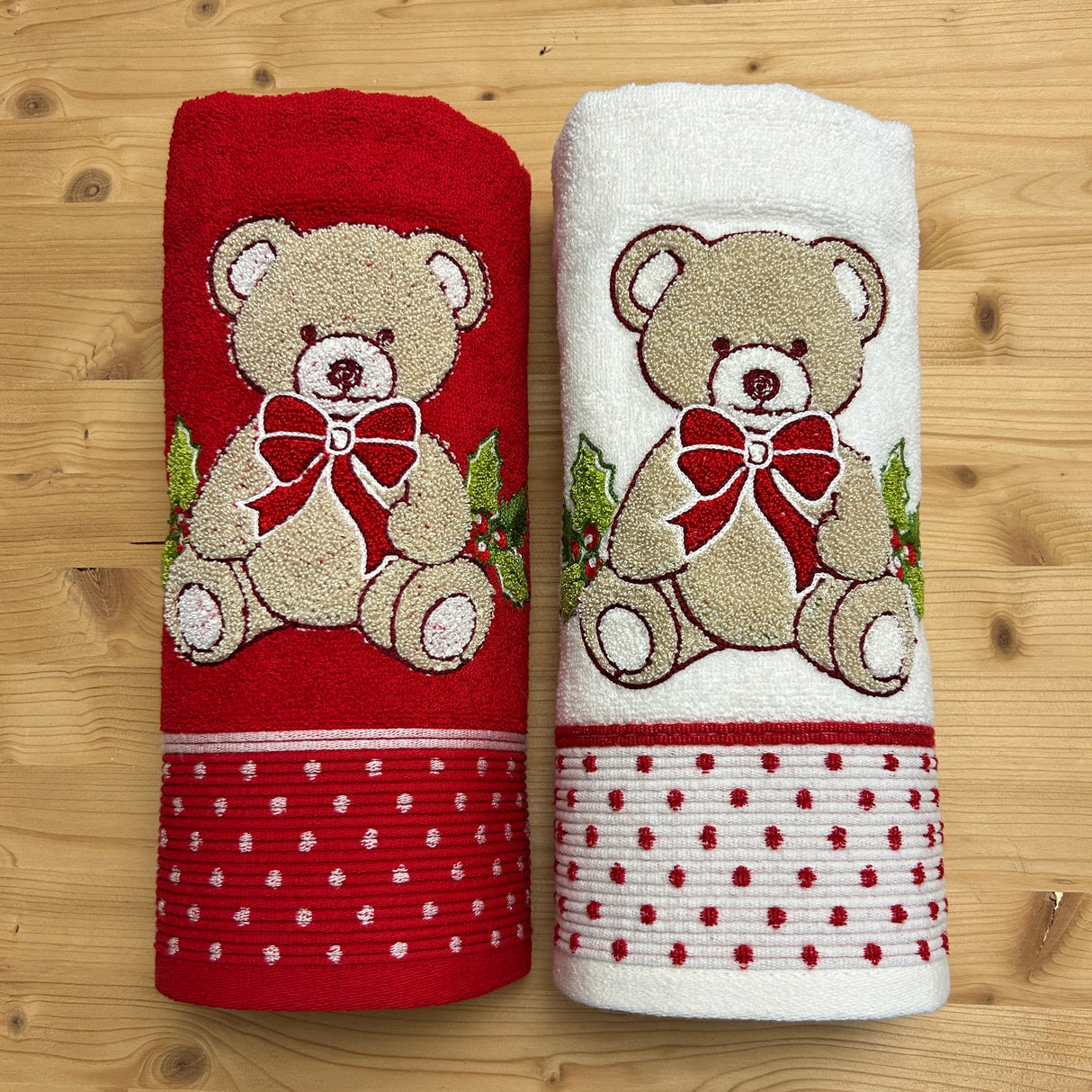 Set Asciugamani 1+1 POIS XMAS - Vingi (Natale)