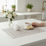 Tovaglietta Americana Dolce Fiore 33x45 cm in PVC Impermeabile - Made in Italy