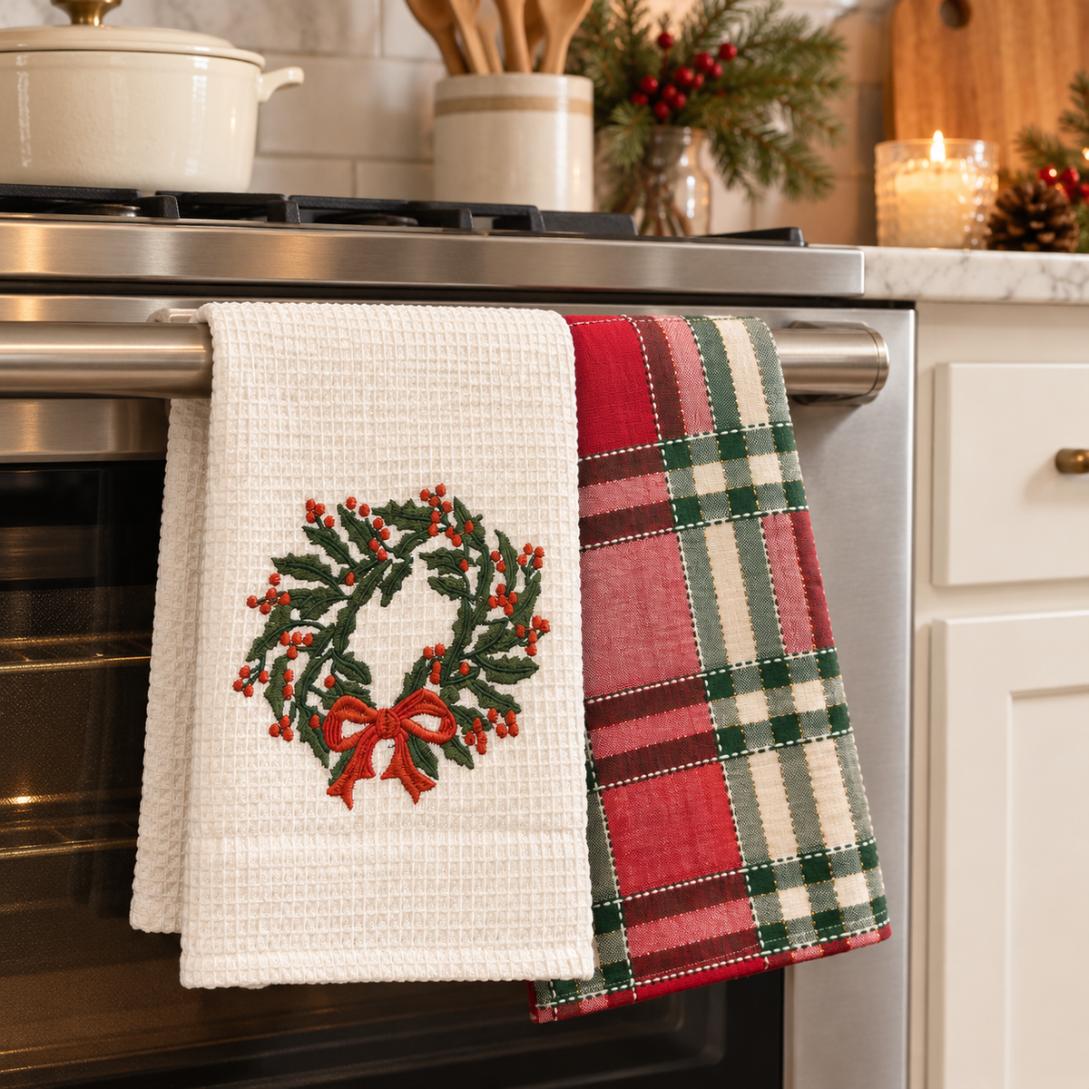 Set 4 Strofinacci Country 50x70 cm - L'Atelier17