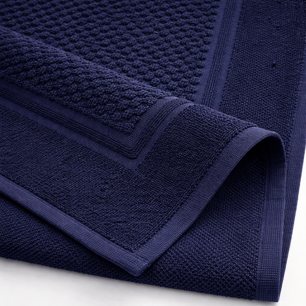 Tappetino Bagno Popcorn Kari in Idrospugna di Cotone 100% 50x80 cm