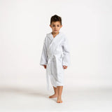Accappatoio YOU AND ME Junior in spugna da 6 a 14 anni - Linea Oro