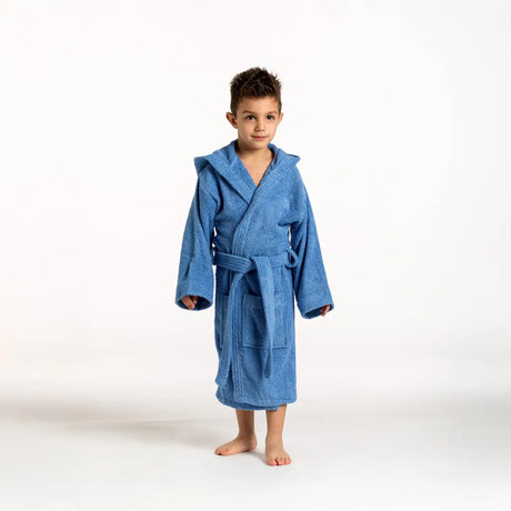 Accappatoio YOU AND ME Junior in spugna da 6 a 14 anni - Linea Oro