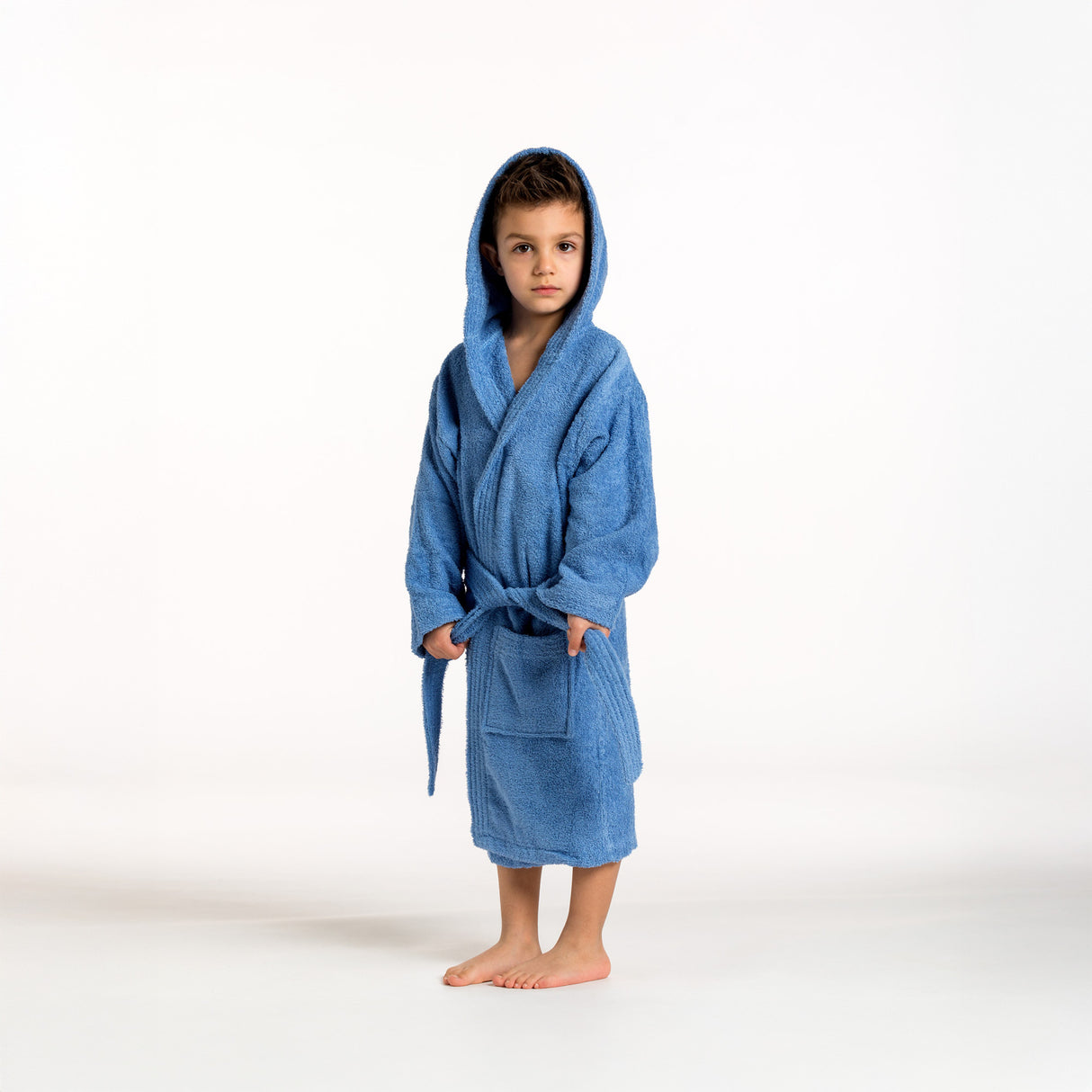 Accappatoio YOU AND ME Junior in spugna da 6 a 14 anni - Linea Oro