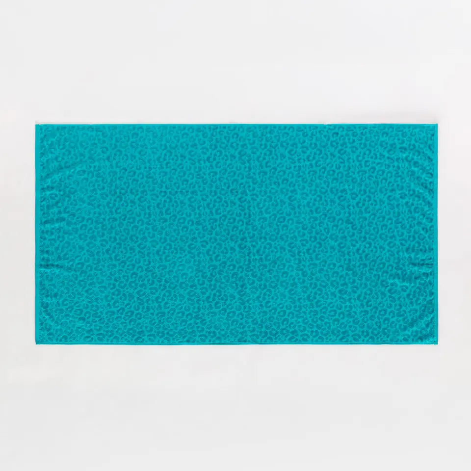 Telo Mare Velour Tiger  by Linea Oro