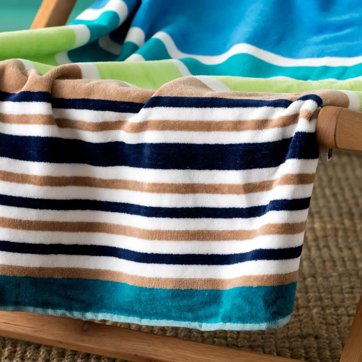 Telo Mare Jacquard Velour Zavar 86x160 cm - Linea Oro