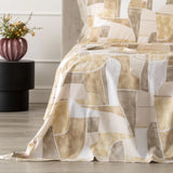 Completo Lenzuola In Cotone Stampato TEREN - Linea Oro