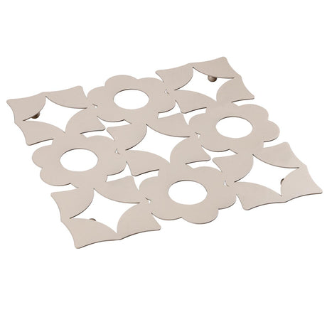Sottopentola Louis in Metallo Tortora 22x22x1 cm - Montemaggi