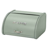 Kitchen Portapane in Metallo Verde Salvia 30x26x17 cm - Montemaggi