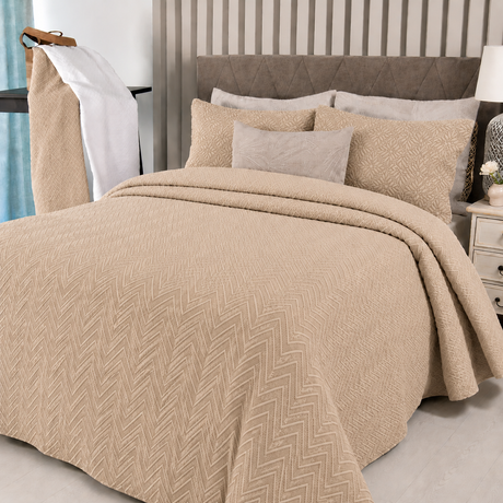 Copriletto Estivo Terni Botticelli in Cotone Jacquard Matrimoniale Singolo Piazza e Mezza