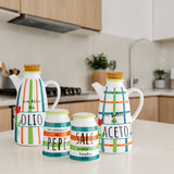 Menage Olio Aceto Sale e Pepe Stoneware Life Style - Montemaggi