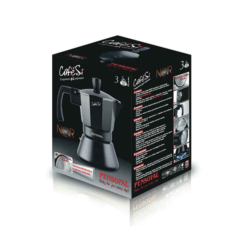 CAFFETTIERA MOKA 6 TAZZE CAFESI' - PENSOFAL - Regal Casa