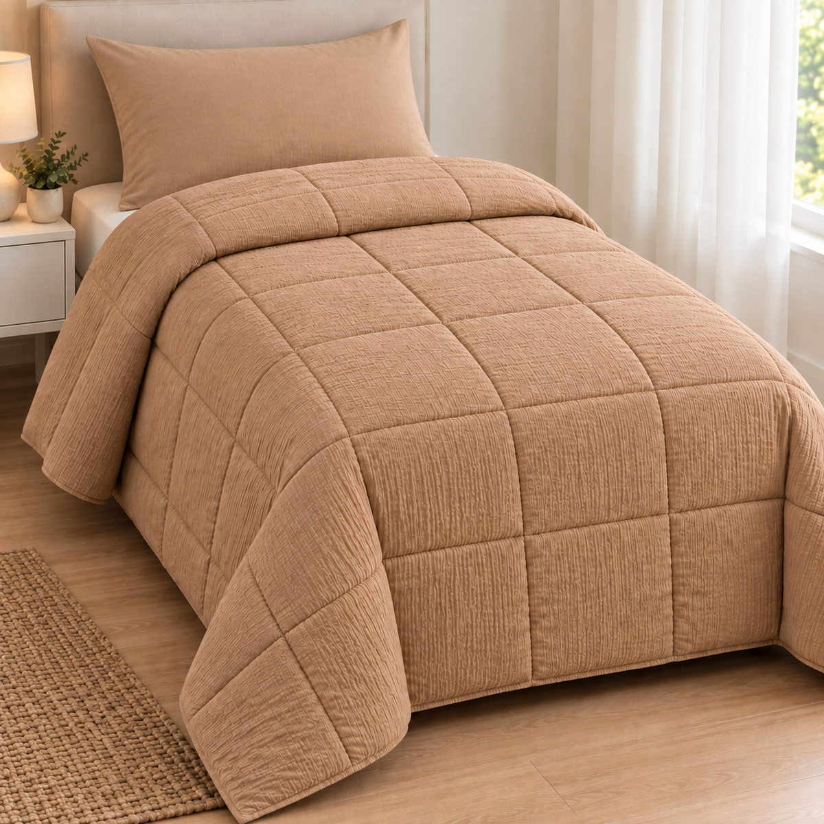 Trapunta Ivonne Effetto Stropicciato 300 g/m² - L'Atelier17
