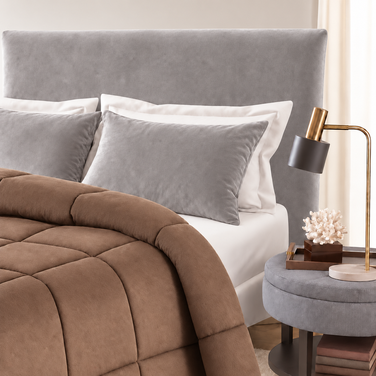 Copri testata / copri testiera  letto VELVET in velluto  - Marta Marzotto