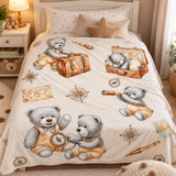 Plaid My Little Teddy 130x160 cm - L'Atelier17