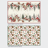 Plaid Natalizio Magic Forest in Pile 130×170 cm - Tessitura Randi