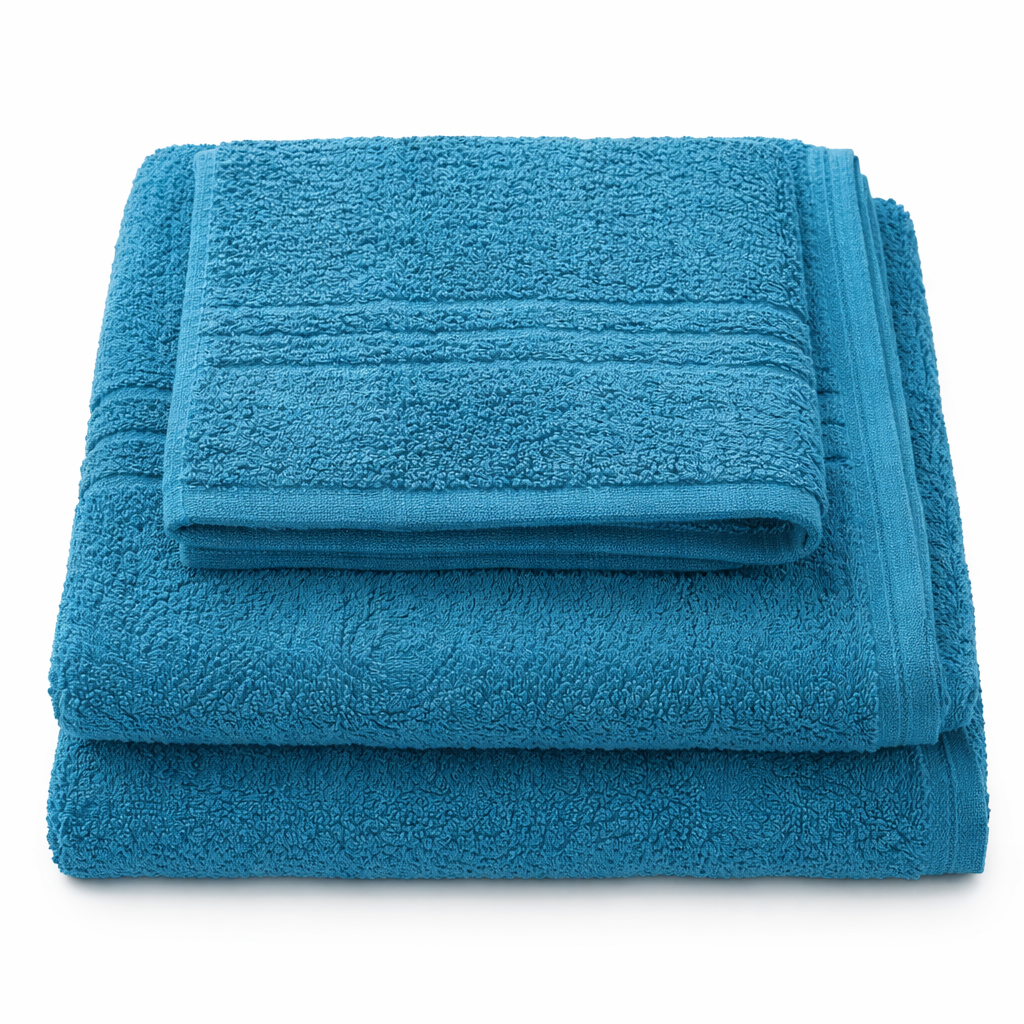 Tris Spugna Grand Hotel Arianna 100% Cotone – Set Asciugamani Bagno (telo, viso, ospite)