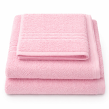Tris Spugna Grand Hotel Arianna 100% Cotone – Set Asciugamani Bagno (telo, viso, ospite)