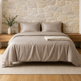 COMPLETO COPRIPIUMINO MATRIMONIALE PURE IN BAMBOO - Daunex