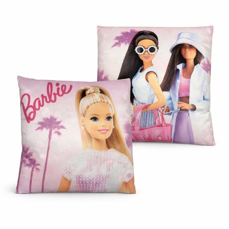 Cuscino Arredo Barbie con imbottitura 38x38 cm