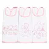 Set 3 Bavaglini Primi Sorrisi in Cotone art. NG0274 - 7 Sons