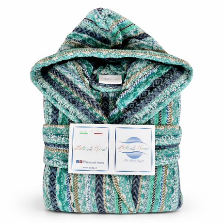 Accappatoio SOFIA GREEN taglia S/M/L/XL/XXL - Botticelli Home