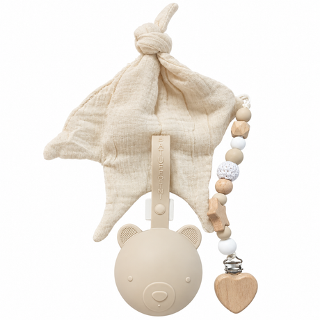 Set Regalo Baby Doudou, Portaciuccio e Catenella art. B541- I Batuffolini