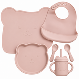 Set Pappa Svezzamento in Silicone Alimentare 5 Pezzi art. B540 - I Batuffolini