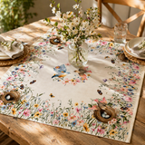 Centrotavola MELODIA DI PASQUA in Cotone 90x90 cm - Petracchi