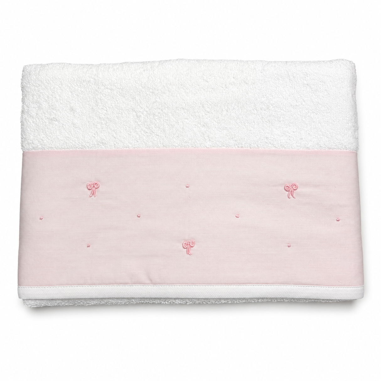 Telo Bagno Baby Fiocchetto in Spugna di Cotone - Elite