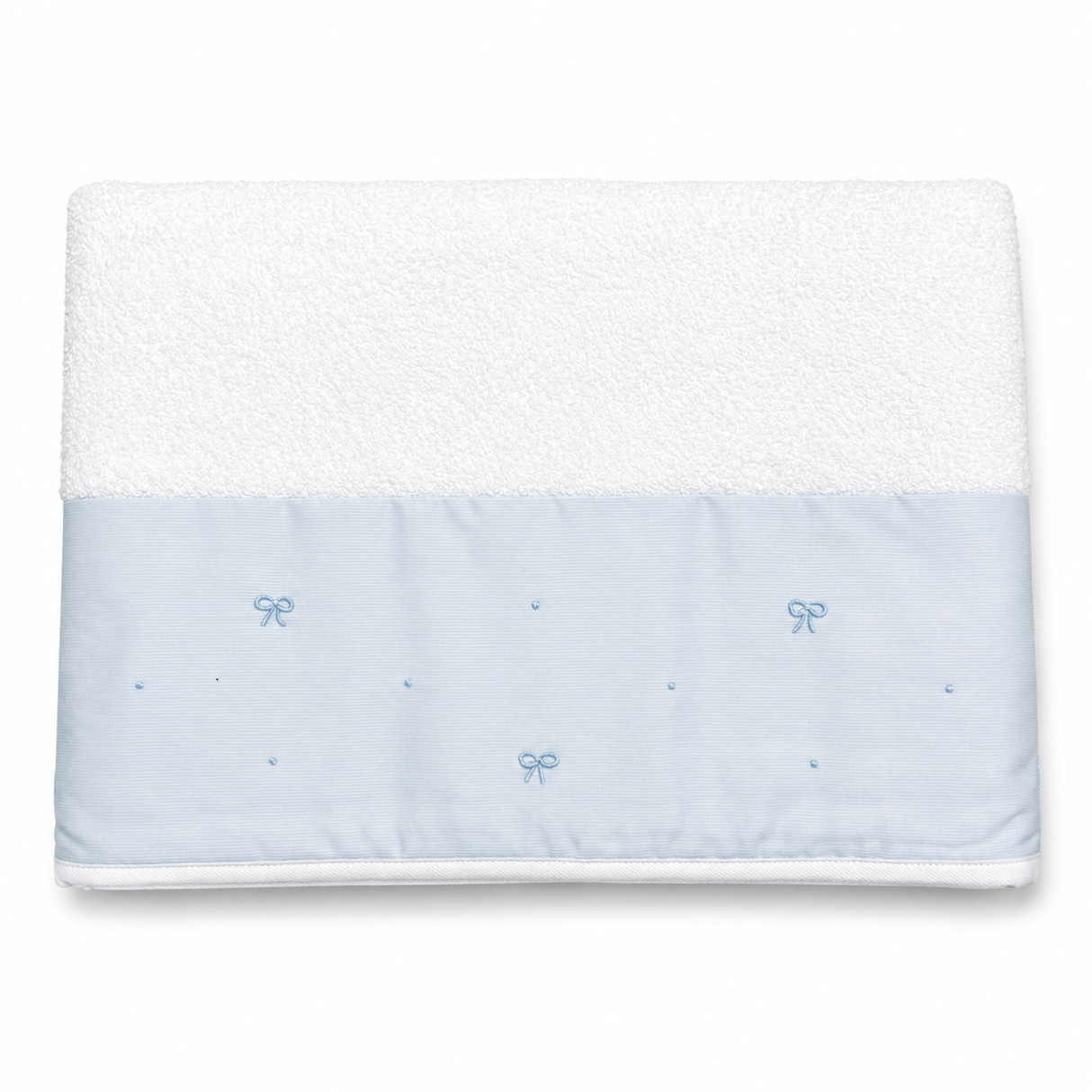 Telo Bagno Baby Fiocchetto in Spugna di Cotone - Elite