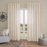 Pannello Tenda con Fascia Copri Bastone Felipa Maè 145x290 cm - Via Roma 60