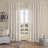 Pannello Tenda con Fascia Copri Bastone Felipa Maè 145x290 cm - Via Roma 60